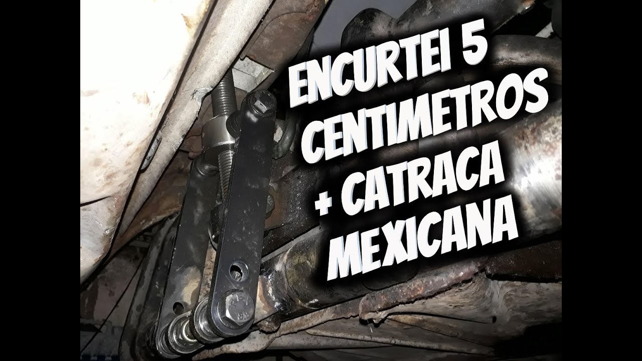 ENCURTEI SUSPENSÃO E INSTALEI CATRACA MEXICANA | FUSCA ALBINO | CANAL BRUTUS79