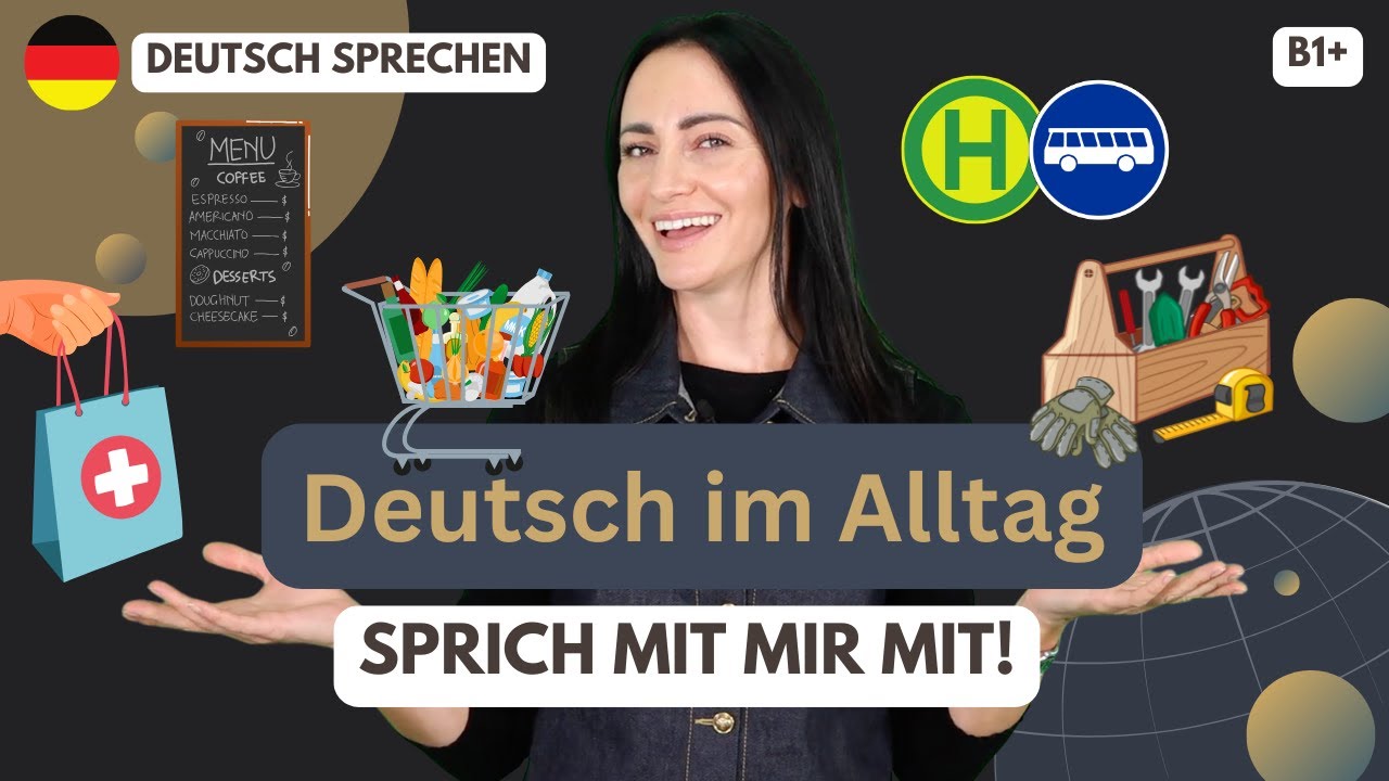 🇩🇪 5 Situationen im Alltag: Sprich mit mir mit!
