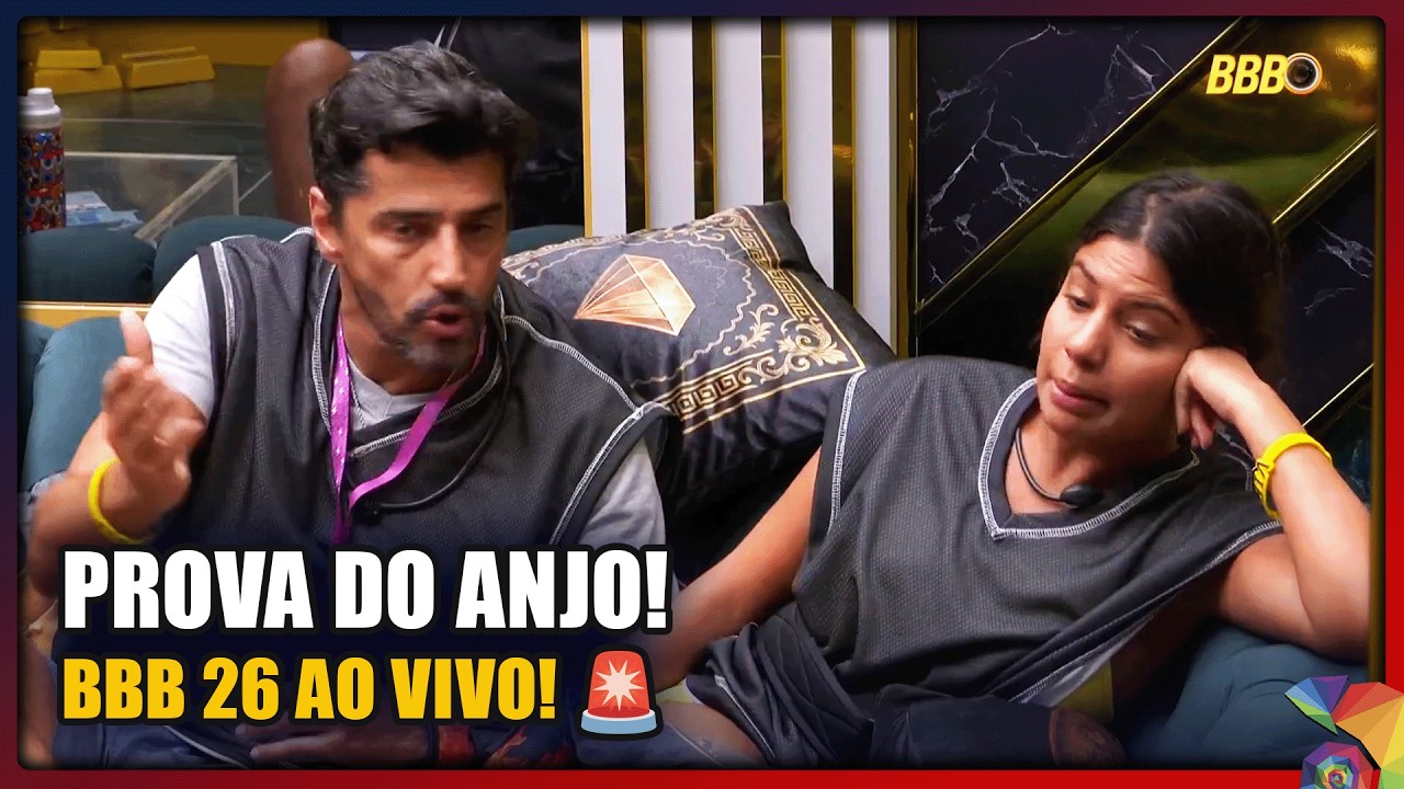 PROVA DO ANJO AO VIVO 🚨 | BBB26 Hoje | Acompanhe em Tempo Real