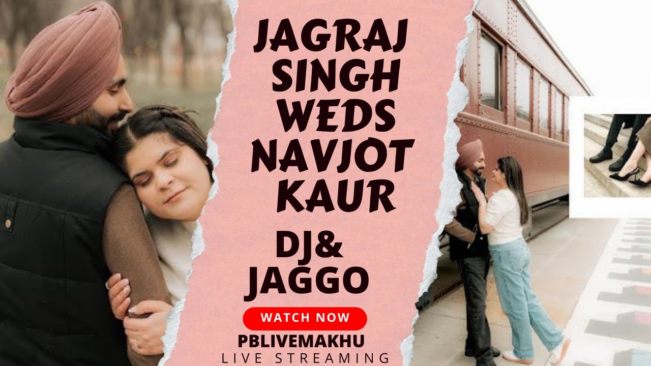 LIVE 🔴 DJ & JAGGO JAGGRAJ SINGH WEDS NAVJOT KAUR LIVE BY ARORA PHOTOGRAPHY FATEHGARH PANJTOOR