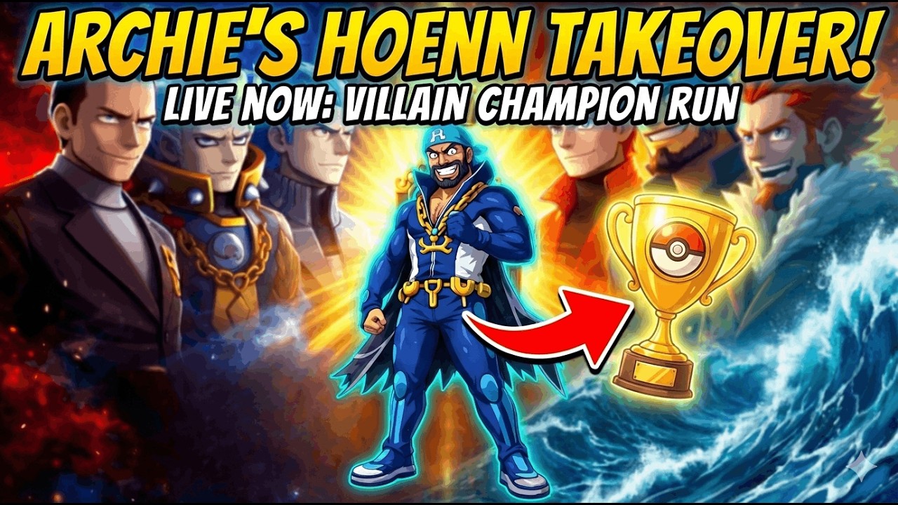 Can Archie BEAT Giovanni’s Score? (Hoenn Villain Takeover) | OmegaRuby LIVE