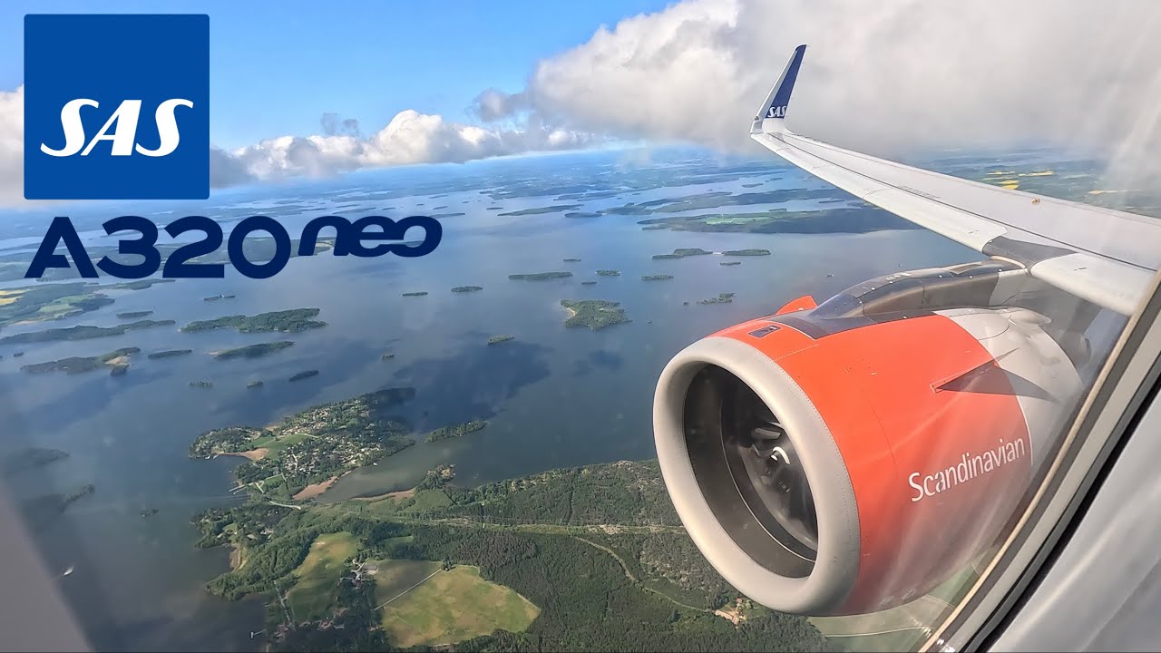 4K SAS Scandinavian A320NEO Economy Class 🇬🇧 London LHR - Stockholm ARN 🇸🇪 [FULL FLIGHT REPORT]