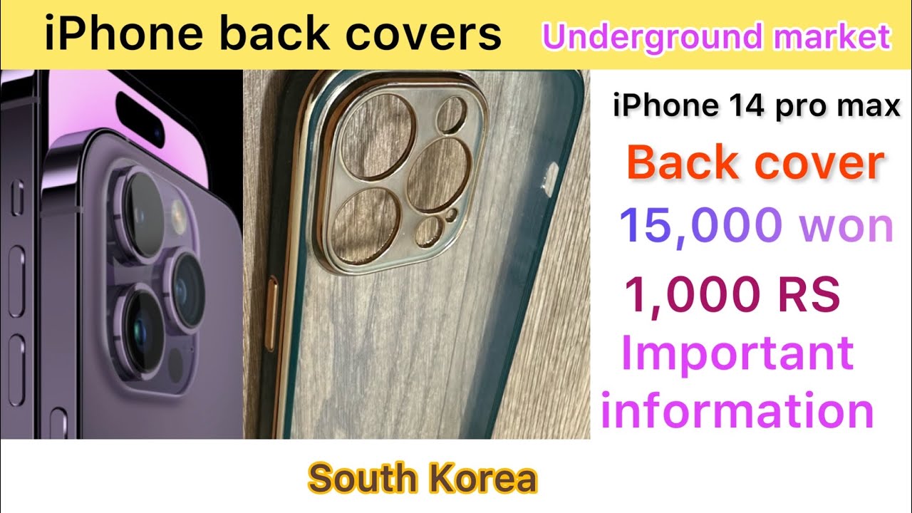 Cheapest iPhone covers in South Korea by Deepdelhi iPhone 14 pro max etc