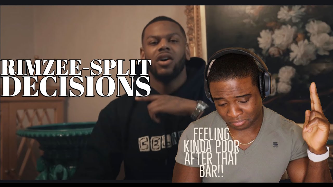 Rimzee - Split Decisions (Official Reaction Video)
