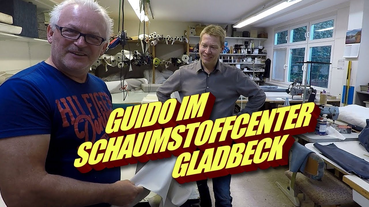 Aus alt mach neu! Wohnmobil aufmöbeln – GNS zu Gast im Schaumstoffcenter Gladbeck