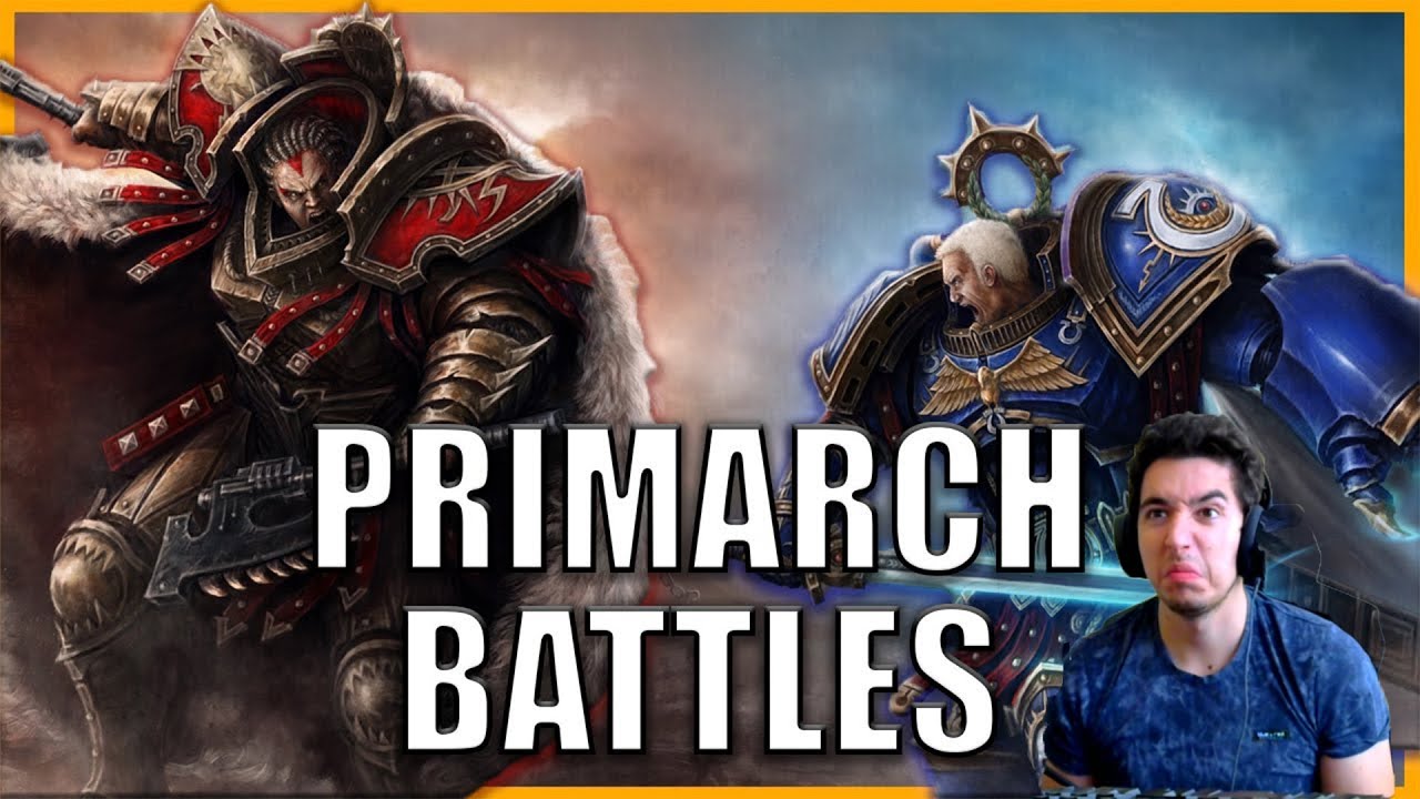 All the times the Primarchs FOUGHT each other in Warhammer 40k Reaction