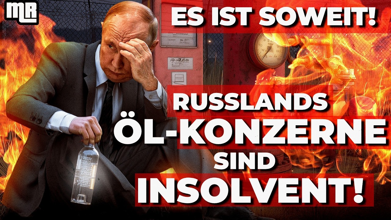 EILMELDUNG: KONKURS-WELLE erfasst RUSSLANDS ÖL-INDUSTRIE! MASSIVE ANGRIFFE auf ÖL-ANLAGEN!