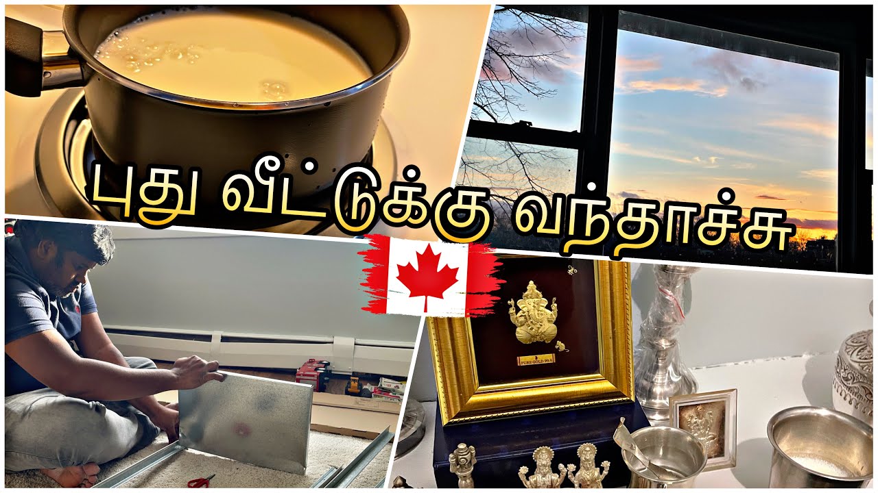 Setting up New home in Dartmouth NS | Halifax Tamil Vlog | Day in my life