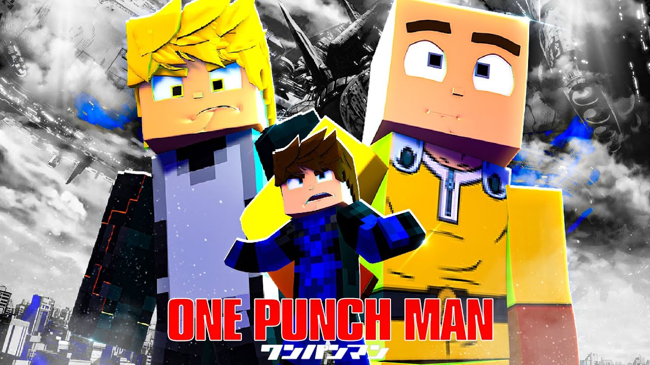 Minecraft: ONE PUNCH O FILME - UM NOVO HERÓI !  ‹ BRUNINHO ›