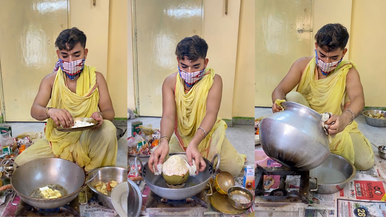 জগন্নাথ মহাপ্রভুর ভোগ রন্ধন | কণিকা, ডাব পনির ও পনিরের রেজালা Lord Jagannath Vog Ranna