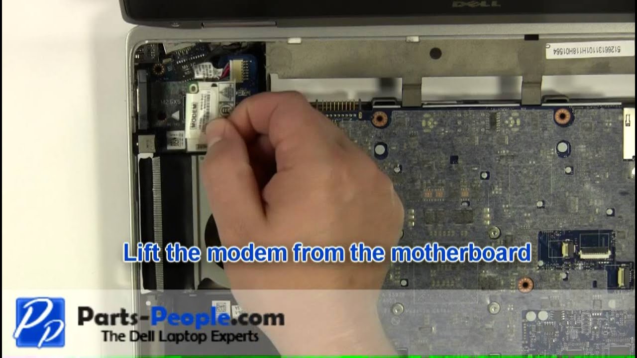 Dell Latitude E6420 Modem Card Replacement Video Tutorial