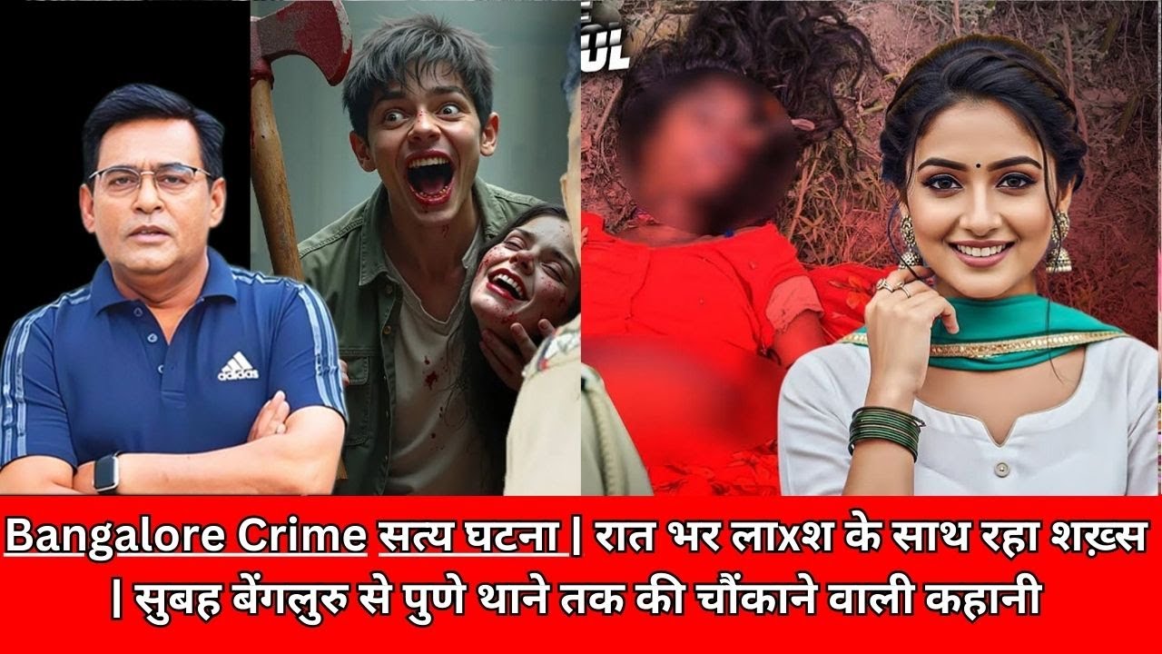 Bangalore Crime सत्य घटना | रात भर लाxश के साथ रहा शख़्स | सुबह बेंगलुरु से पुणे थाने तक CRIME TAK