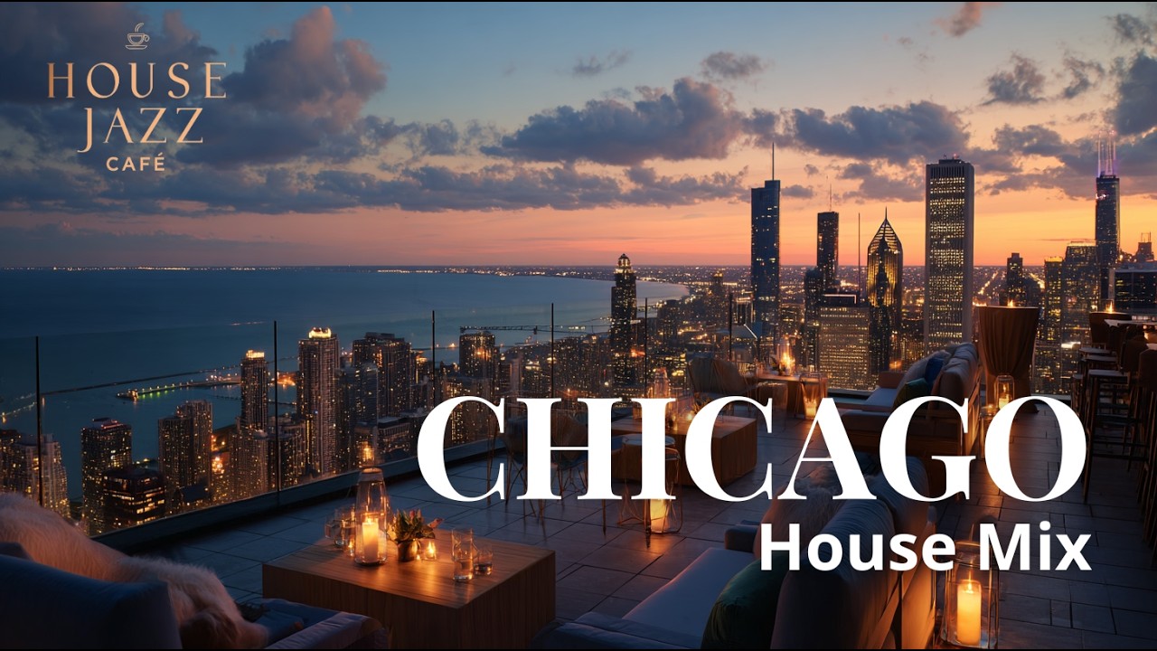 House Jazz Café | Sunset Sundays Vol. 1 - Chicago | Warm Sunset Rooftop