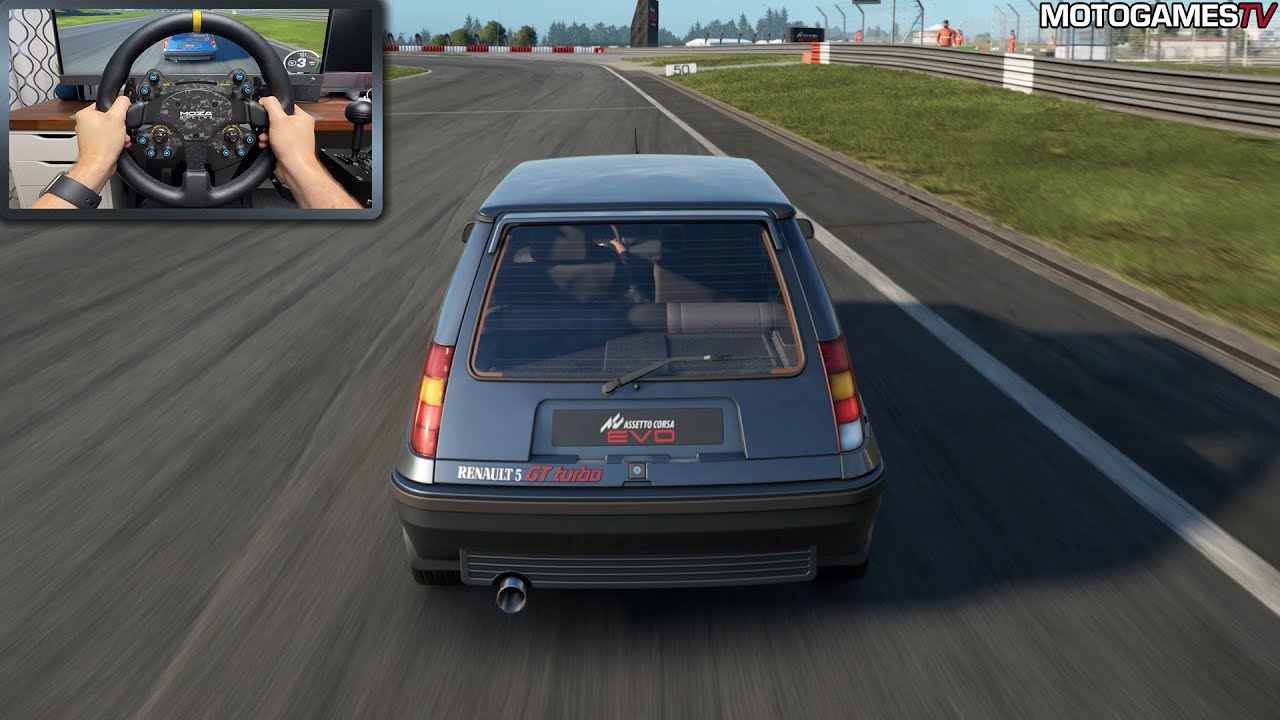 Assetto Corsa EVO - Renault 5 GT Turbo at Nürburgring Sprint | Early Access 0.4 Gameplay