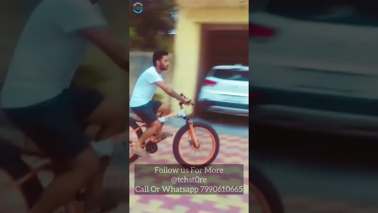 Customer From Pune Enjoying Fat Bike Ride | BMW X6 FFT Imported 21 Gear Bicycle | TCH Store