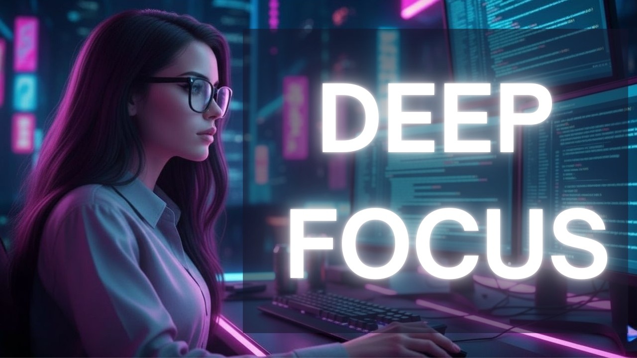 VIBE CODING | Deep Focus Cyber Ambient Music for Programming (1 Hour)