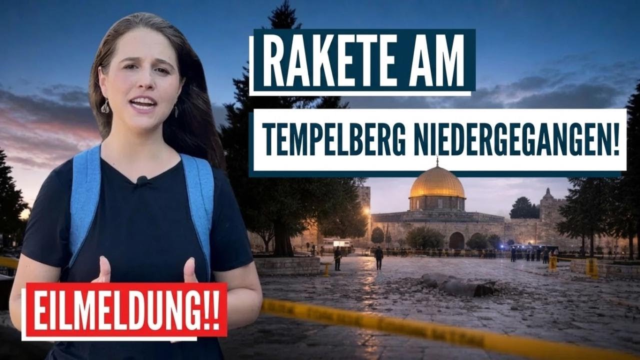 Iranischer Raketenangriff auf Jerusalem! Was jetzt in Israel passiert – mit Aline