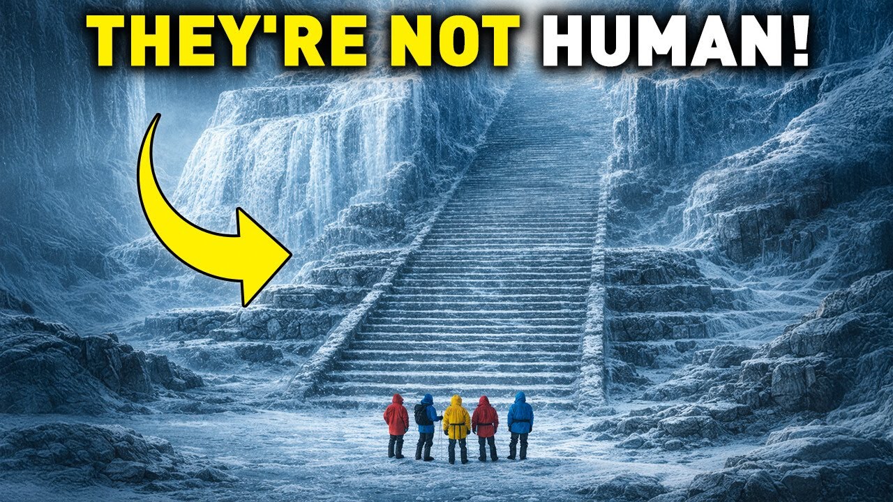 Scientists Are SHOCKED by Stairs and Strange Life Found in Antarctica’s Ice Wall!