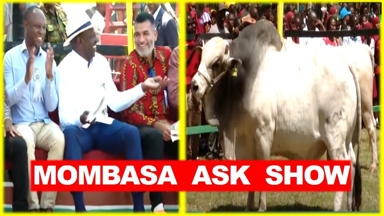 Ruto participates in Livestock Auction at ASK Mombasa International Show