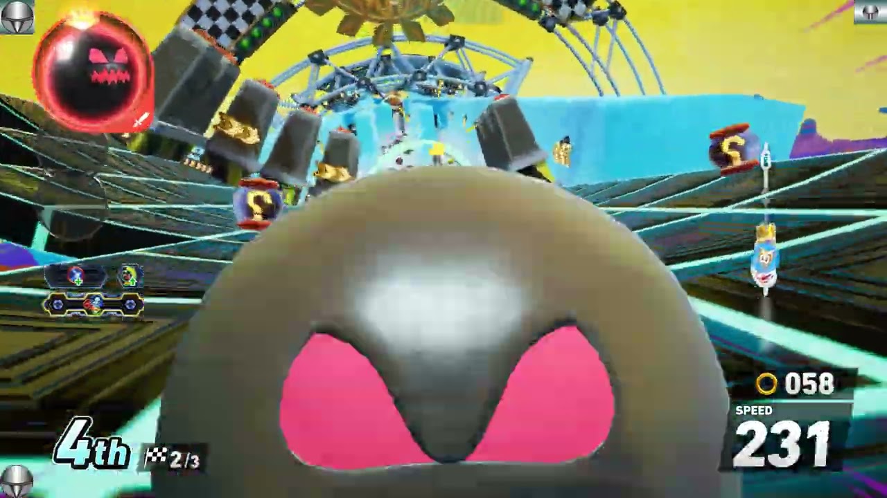 Creeviant plays Sonic Racing: CrossWorlds: Custom Match 3 (Mirror Sonic Speed)