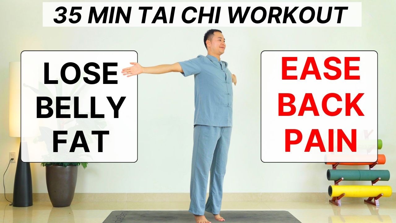 Rejuvenate Your Body After 50 ✨ Gentle Tai Chi for Belly Fat & Back Pain