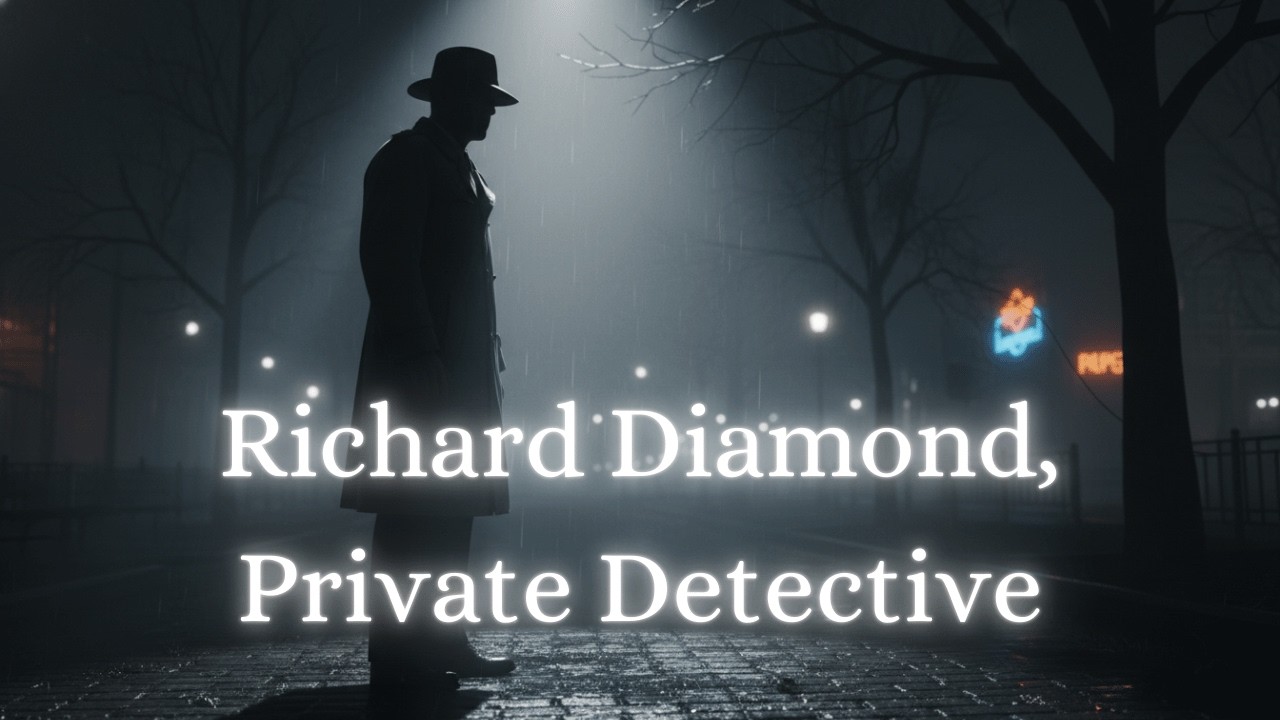 Richard Diamond, Private Detective A Private Eye Meets Trouble  Classic Radio Drama