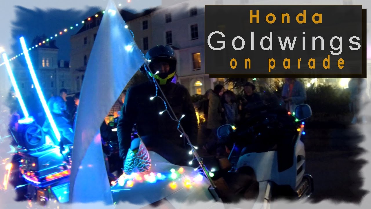 Llandudno Honda Goldwing Light Parade 2023