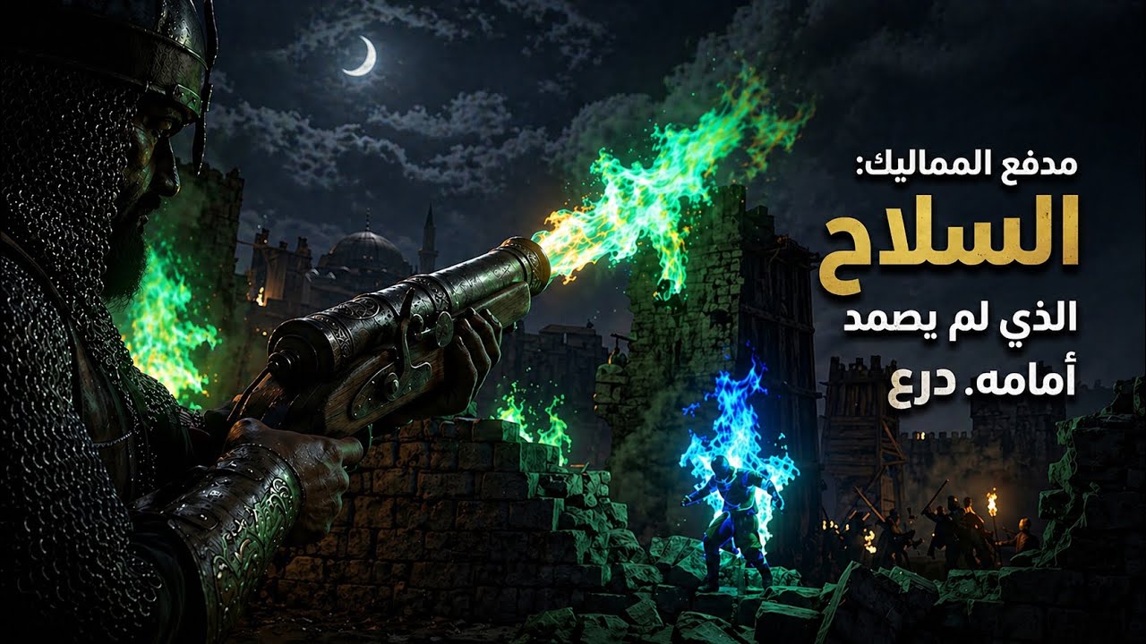 قبل البندقية بقرون… هذا هو أول سلاح ناري في التاريخ الإسلامي (1260م)