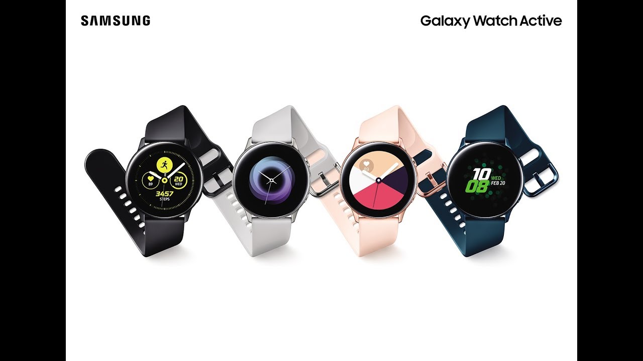 Представляем новые Galaxy Watch Active (RUS)