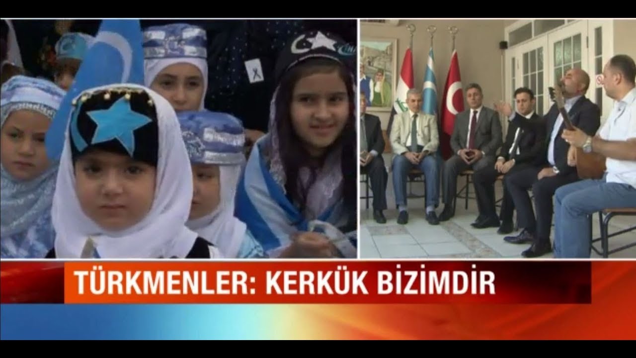 Irak Türkmenleri Kerkük'ün kimliğini en iyi türkülerimiz anlatır dediler.