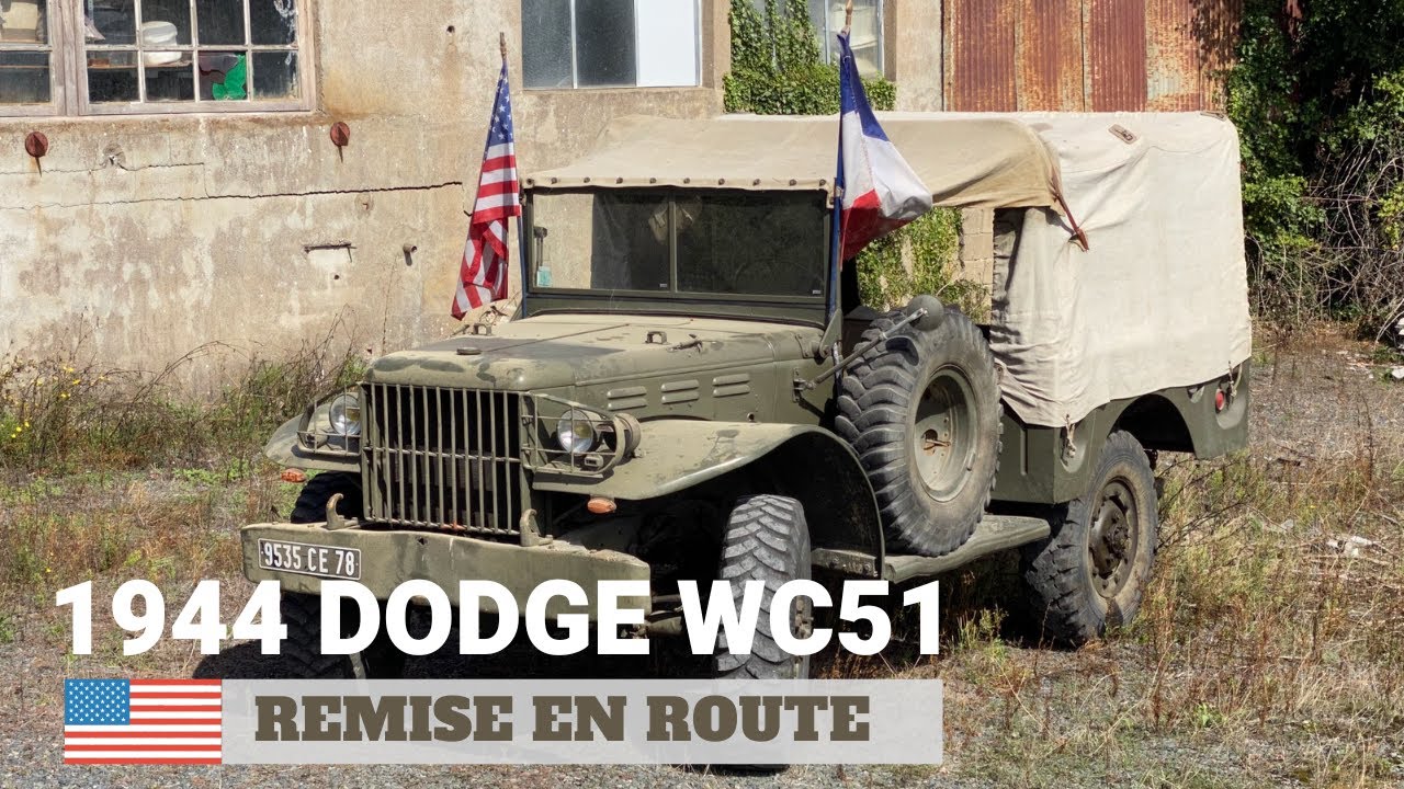 1944 Dodge WC51 - Sortie de grange