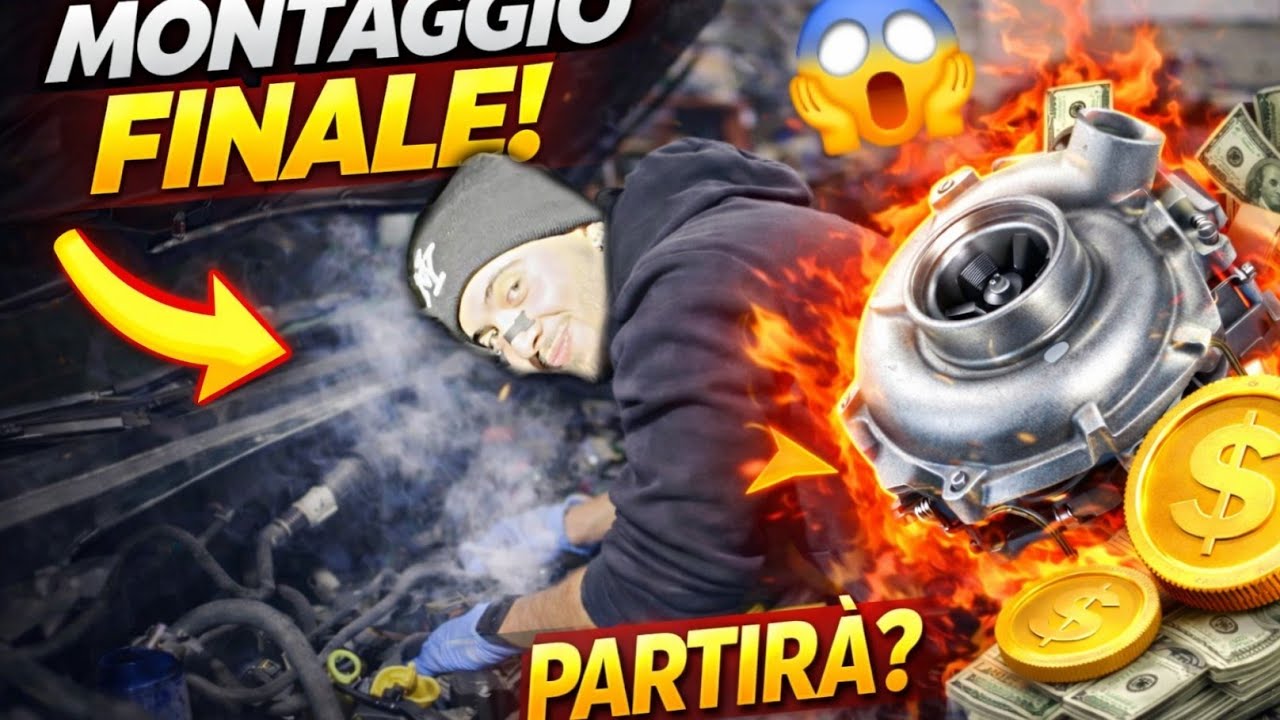 TURBINA di un CAMION ⚠️ sulla mia punto! PARTIR&Agrave;??😱 | turbina TD04 1.4 t-Jet EP.2