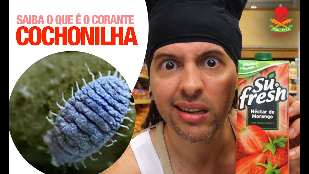 SAIBA TUDO SOBRE O CORANTE VERMELHO CARMIN / COCHONILHA &bull; VegetariRANGO