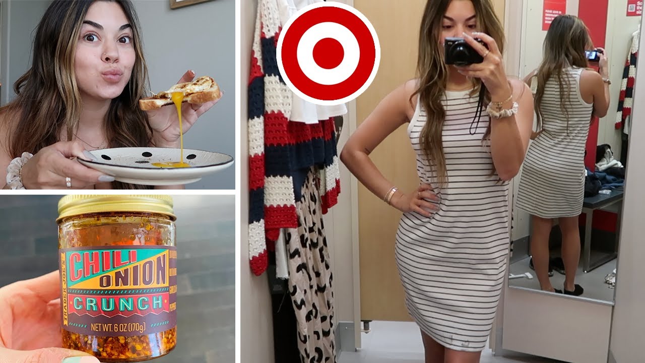 Vlog | Target Shopping, Breakfast & Organizing Closet