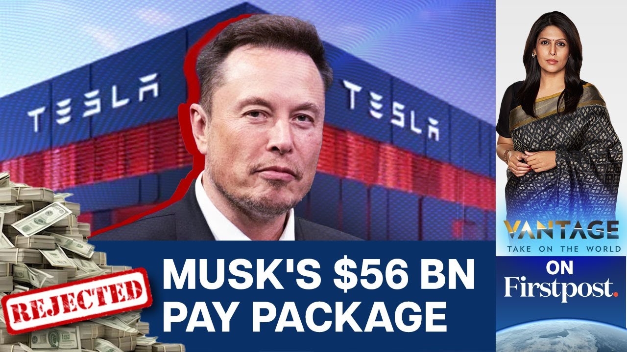 Musk’s Multibillion-Dollar Tesla Payout Gutted By US Judge | Vantage with Palki Sharma