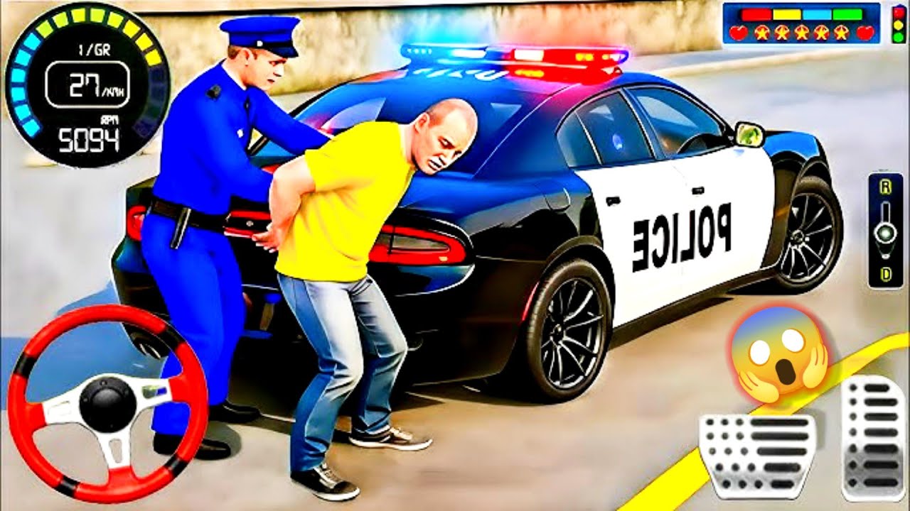 Insane Police Chase Stolen Cop Car - Real Cop Car Police Simulator Chase Switch | Android Gameplay 