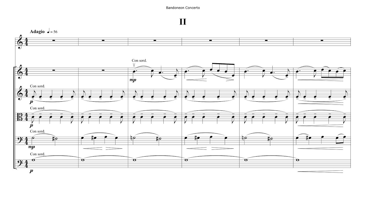Roberto Di Marino - Bandoneon Concerto (2nd mov)