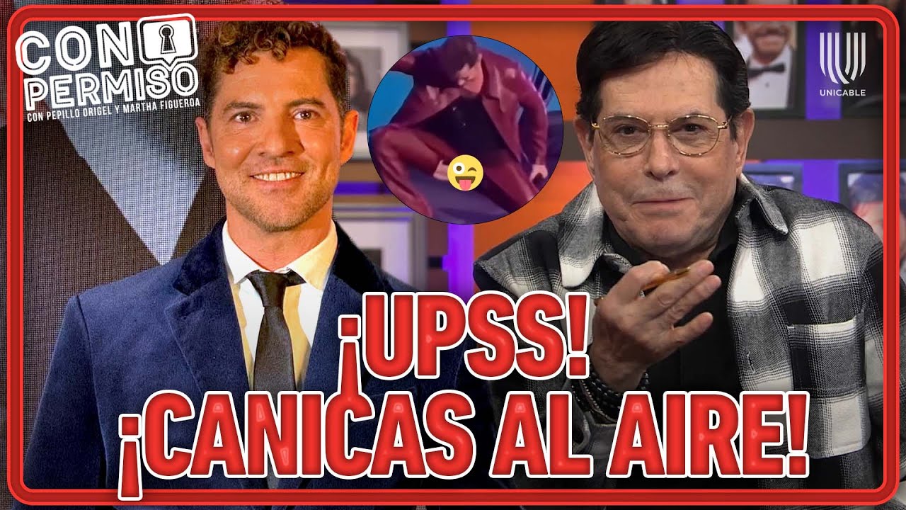 ¡ZÁCATELAS! Martha y Pepillo reacciona al incómodo accidente de David Bisbal 🤭 | Con Permiso