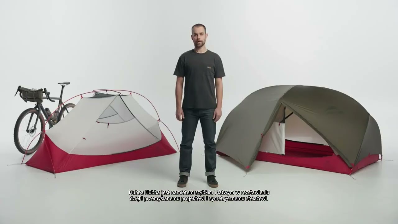 Namiot rowerowy MSR Hubba Hubba Bikepack - nowość 2024