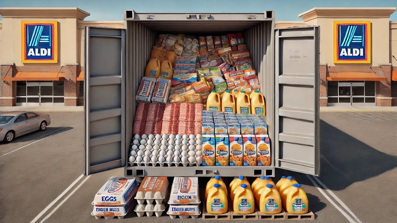 Поиск мусорных баков в Aldi #802
