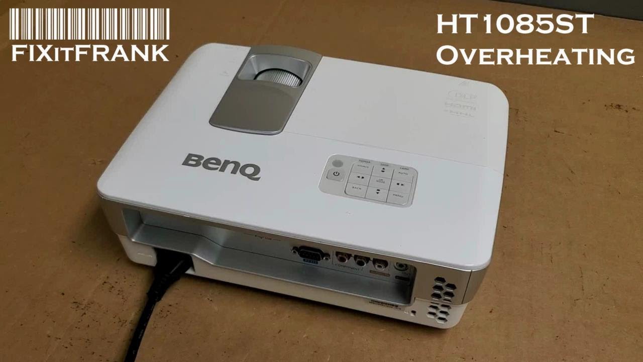 Ремонт перегрева проектора BenQ HT1085ST DLP