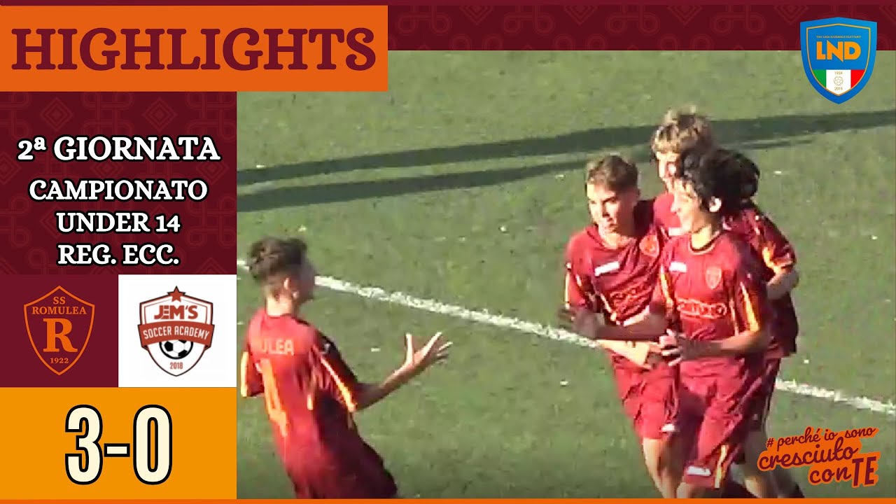 Romulea - Jem's Soccer | highlights II giornata Under 14 Reg. Ecc.