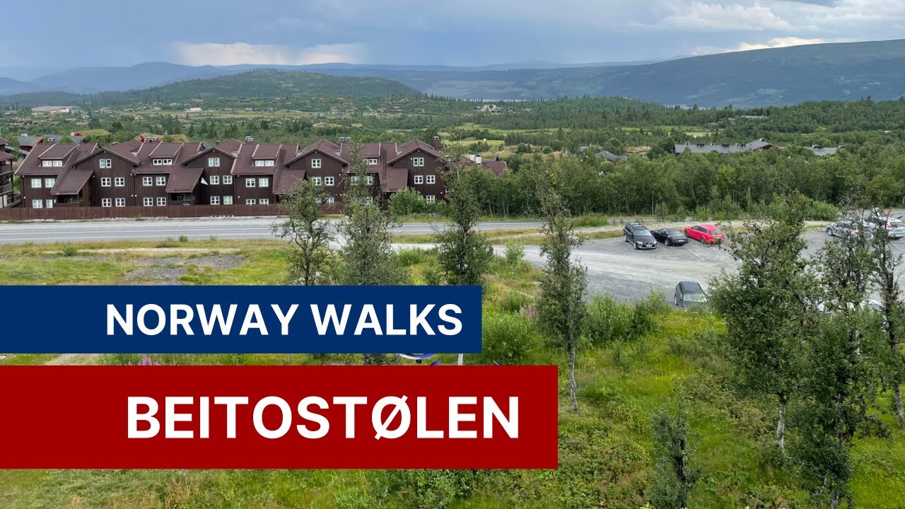 Norway Walks 4K: Beitostølen Mountain Village in the Summer