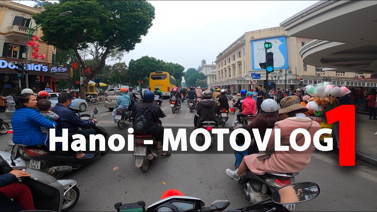 Sám na motorce ve VIETNAMU? #1 - Hanoi