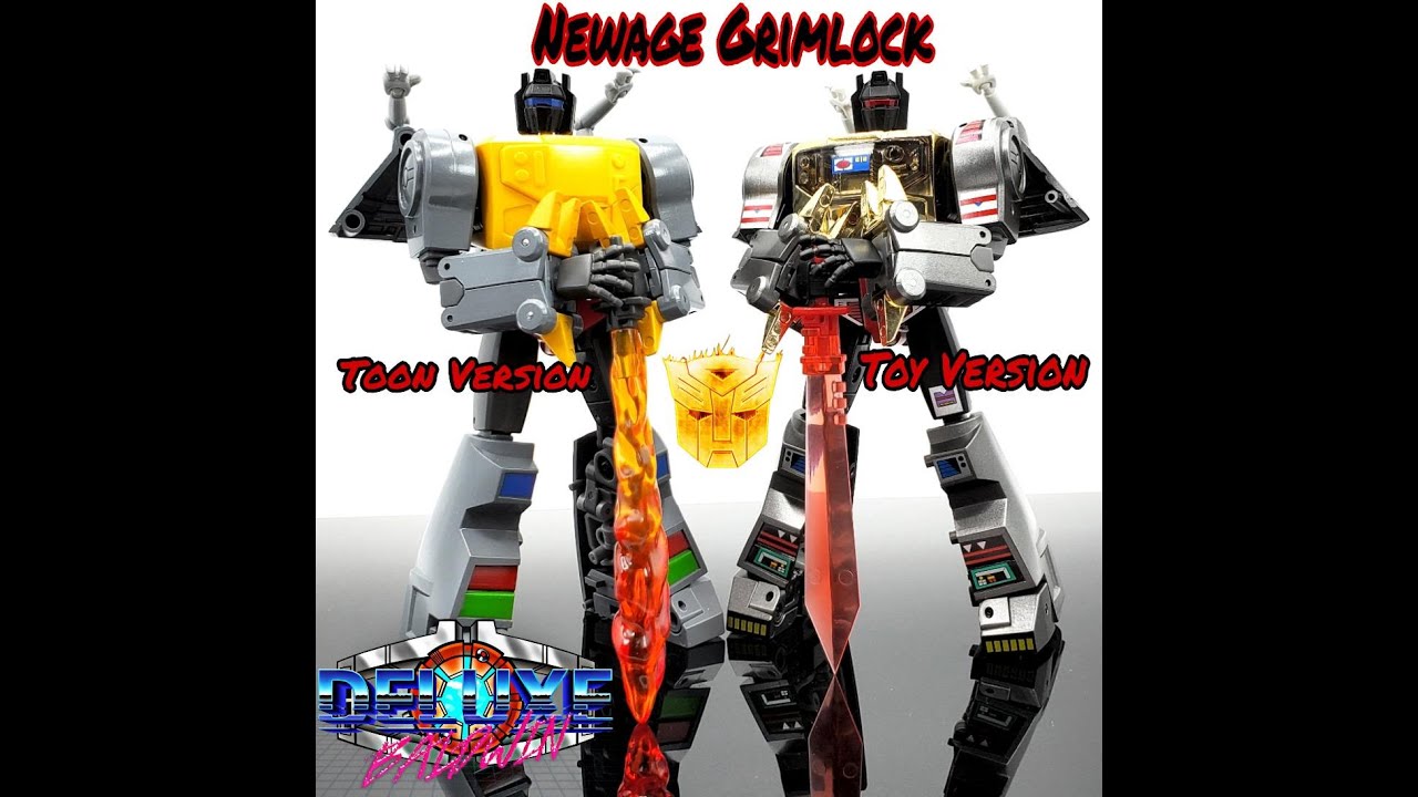 Which one to choose? Newage Toys Grimlock Toy or Toon Version? (YMIR) Deluxe Baldwin Reviews
