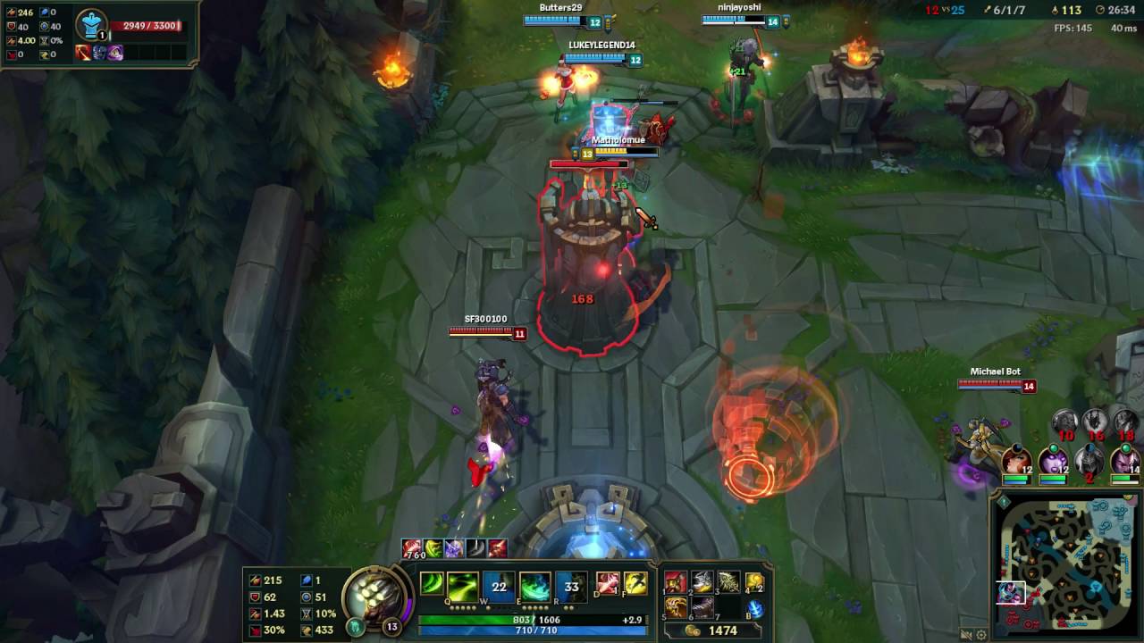 League Of Legends | pretty good Project Yi game