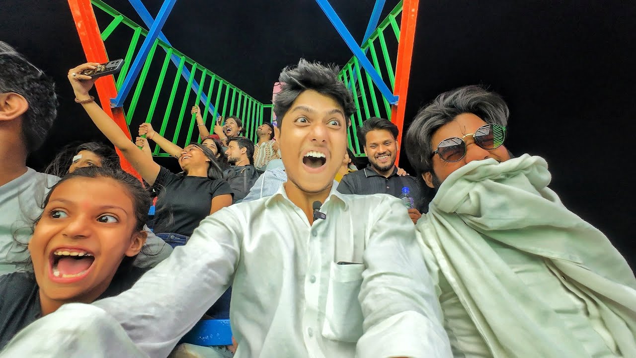 I tried The most dangerous ride of Red fort and got scared 😨😰