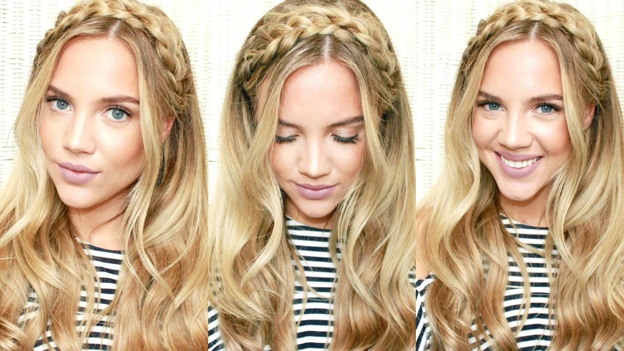 Summer Hair || Milkmaid Braids