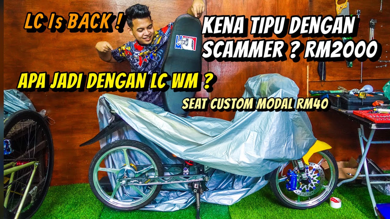 VLOG BELI BARANG LC & CUSTOM SEAT | PERSIAPAN PROJECT LC135 | SIAP HANGG SCAMMER !