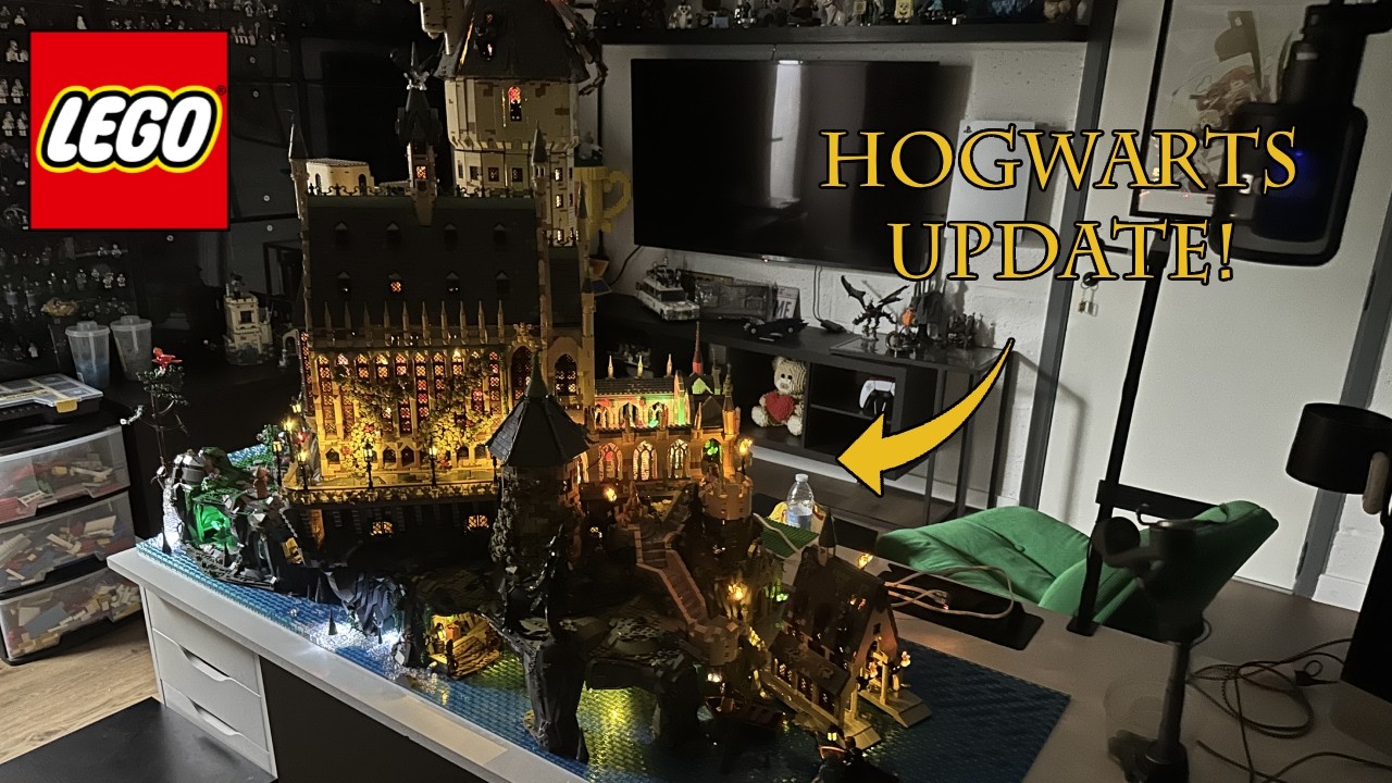 Обновление LEGO Хогвартса: Сады Пуффендуя, подземная гавань и многое другое!